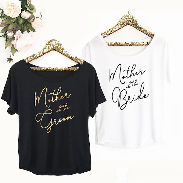 Mother of the Bride Shirt - Mother of the Groom Shirt - Mother of the Bride Tshirt - Mother of the Bride Gift Ideas (EB3202WD) Loose Fit