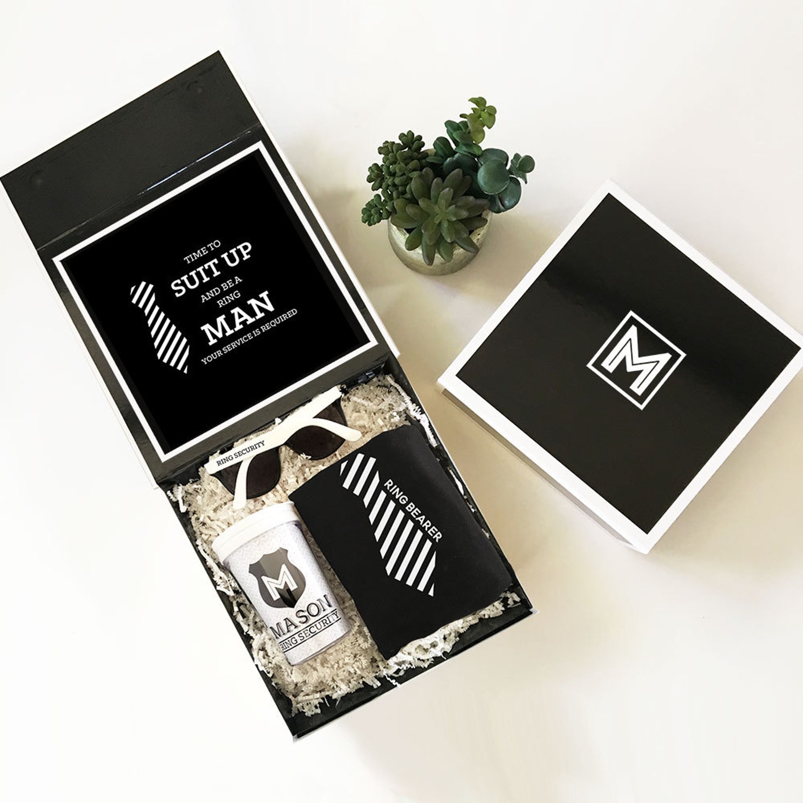 Ring Bearer Gift Box Ring Bearer Proposal Ring Bearer Box Will Etsy