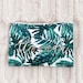 Palm Leaf Makeup Bag | Palm Leaf Bachelorette | Tropical Bachelorette Party Favors Tropical Bridesmaid Gifts Beach Bachelorette (EB3302PLM) 