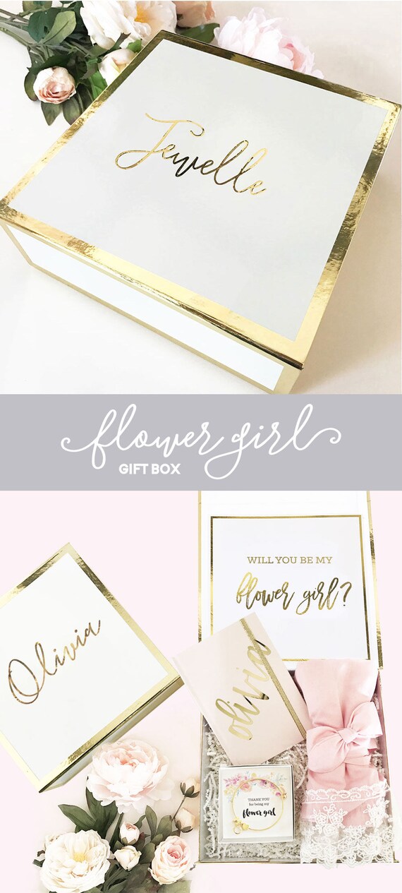 flower girl proposal box