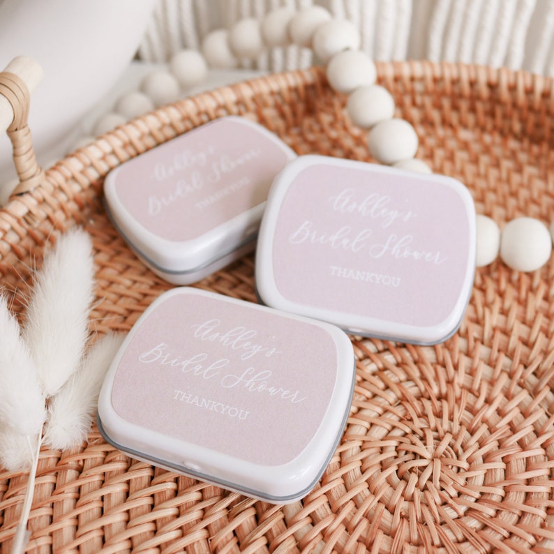 Mint Tin Wedding Favor Mint to Be Bridal Shower Favor Etsy