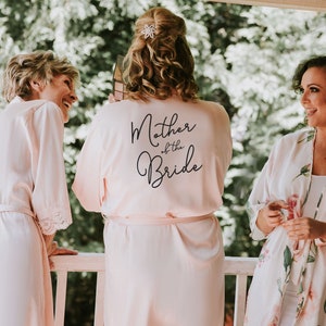 Mother of the Bride Gift Mother of the Bride Robe Mother of the Groom Robe from Daughter Mother of Bride Gift Ideas Lace Robe EB3260WD image 1