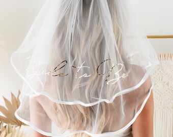 Bride To Be Veil Bachelorette Party Veil Bride Bachelorette - Temu