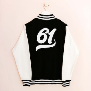 KXK Custom Men Women Youth Varsity Baseball Jacket Casual Sweatshirt Letterman Bomber Coats Personalized Letter And Number