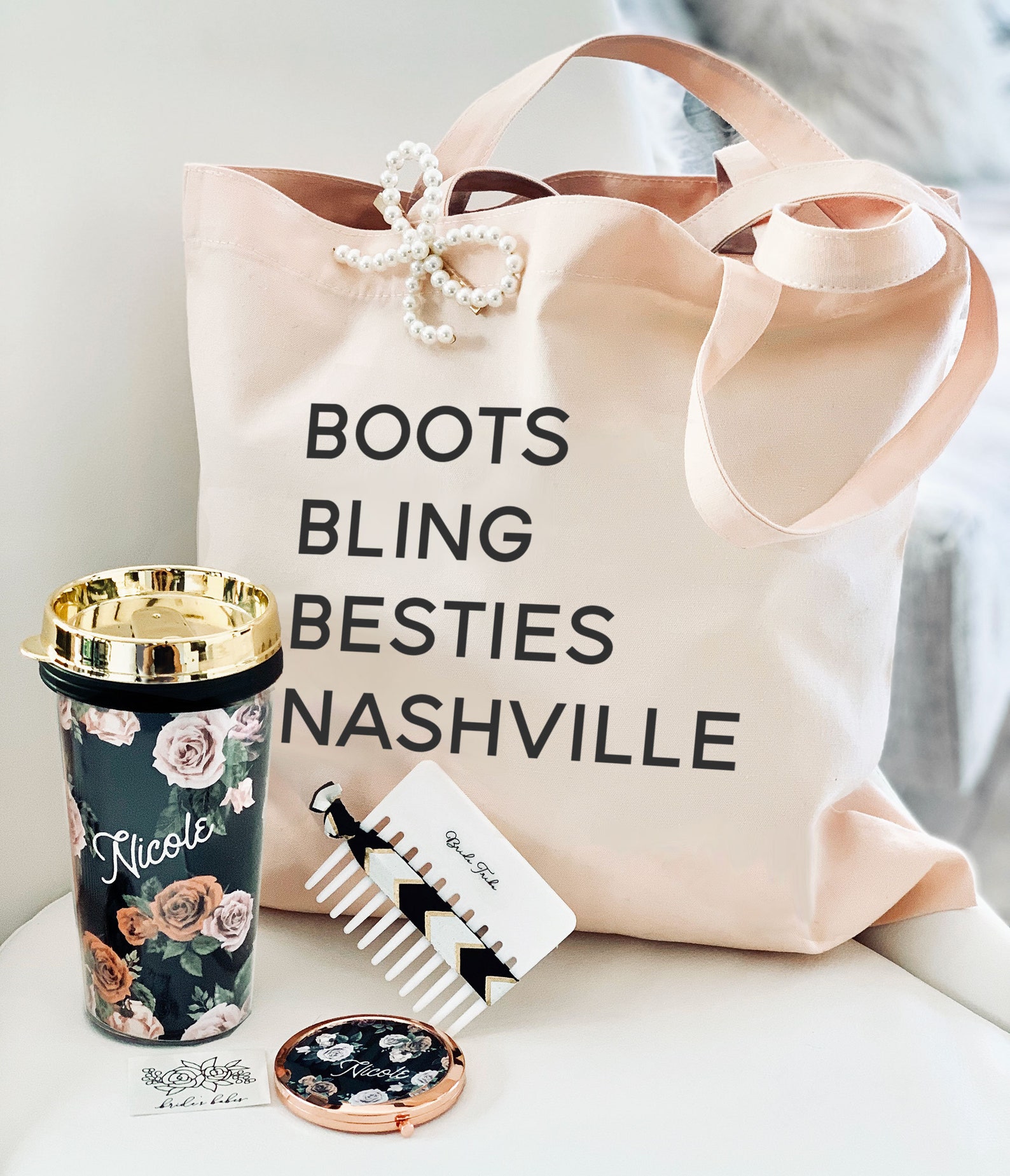 Bachelorette Party Gift Bags Favorite Things Tote Bag Etsy