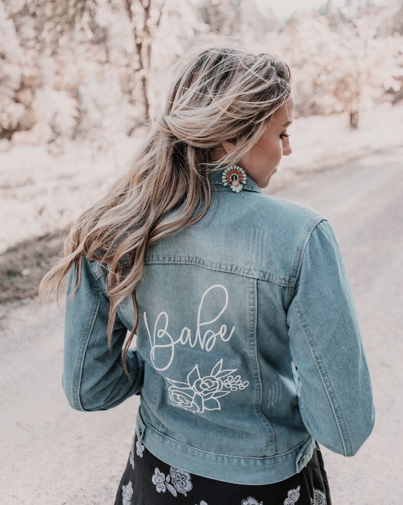 Wedding Jacket Bride Jean Jacket MRS Jacket Denim Jacket Bride - Etsy
