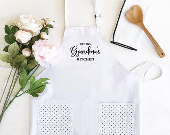 Kitchen Gifts for Her Hostess Gift Ideas Personalized Apron for Women  Baking Gift Cooking Gift Custom Aprons Personalized EB3242CTW 