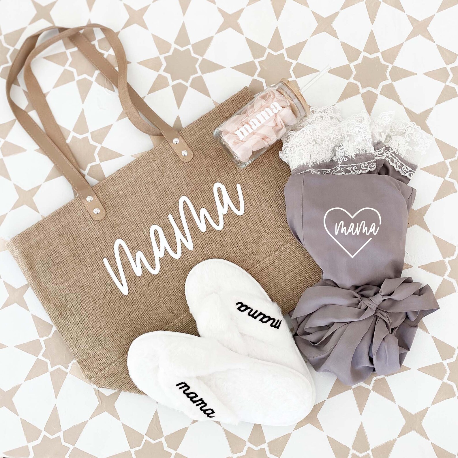 Mama Slippers Mother's Day Gift Idea for Mom Birthday Gift Etsy