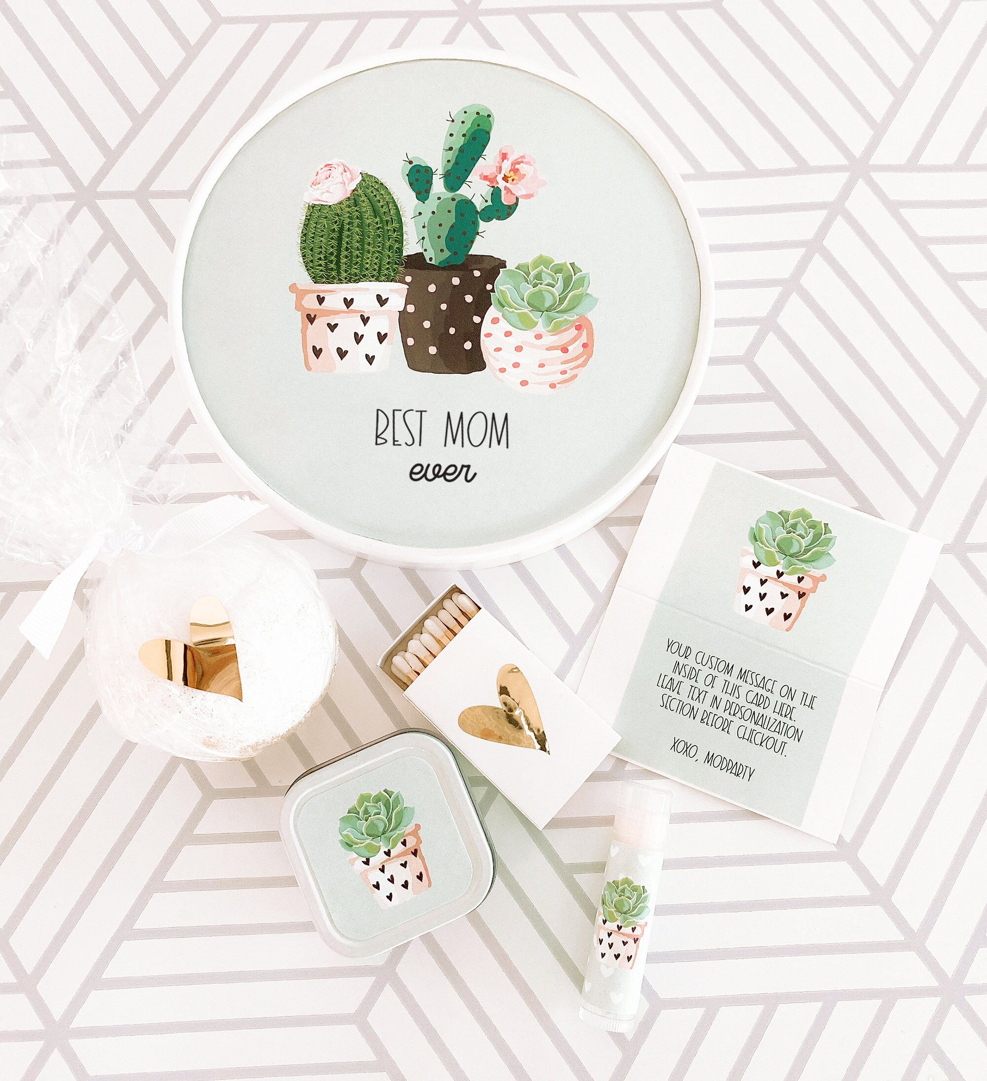 Mom Gift Box Best Mom Ever Gift Basket Mom Birthday Gift Etsy