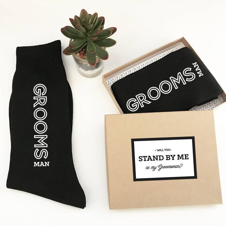 Father of the Groom Socks Father of the Groom Gift from Groom Father Gift Wedding Day Gift for Dad from Son Grooms Father Socks EB3258GM image 4