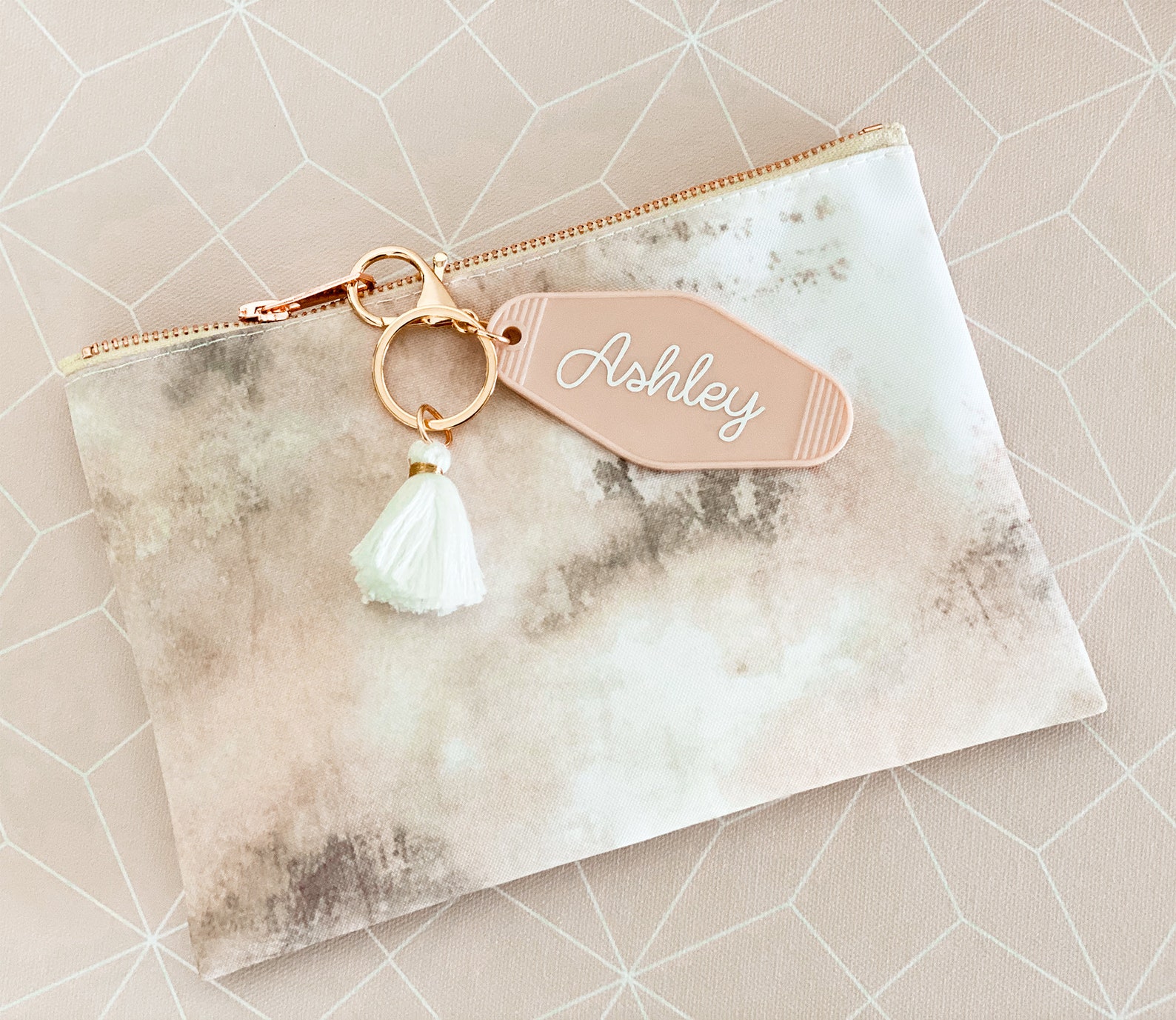 Bridesmaid Make Up Bags Trendy Cute Tie Dye Makeup Bag Etsy