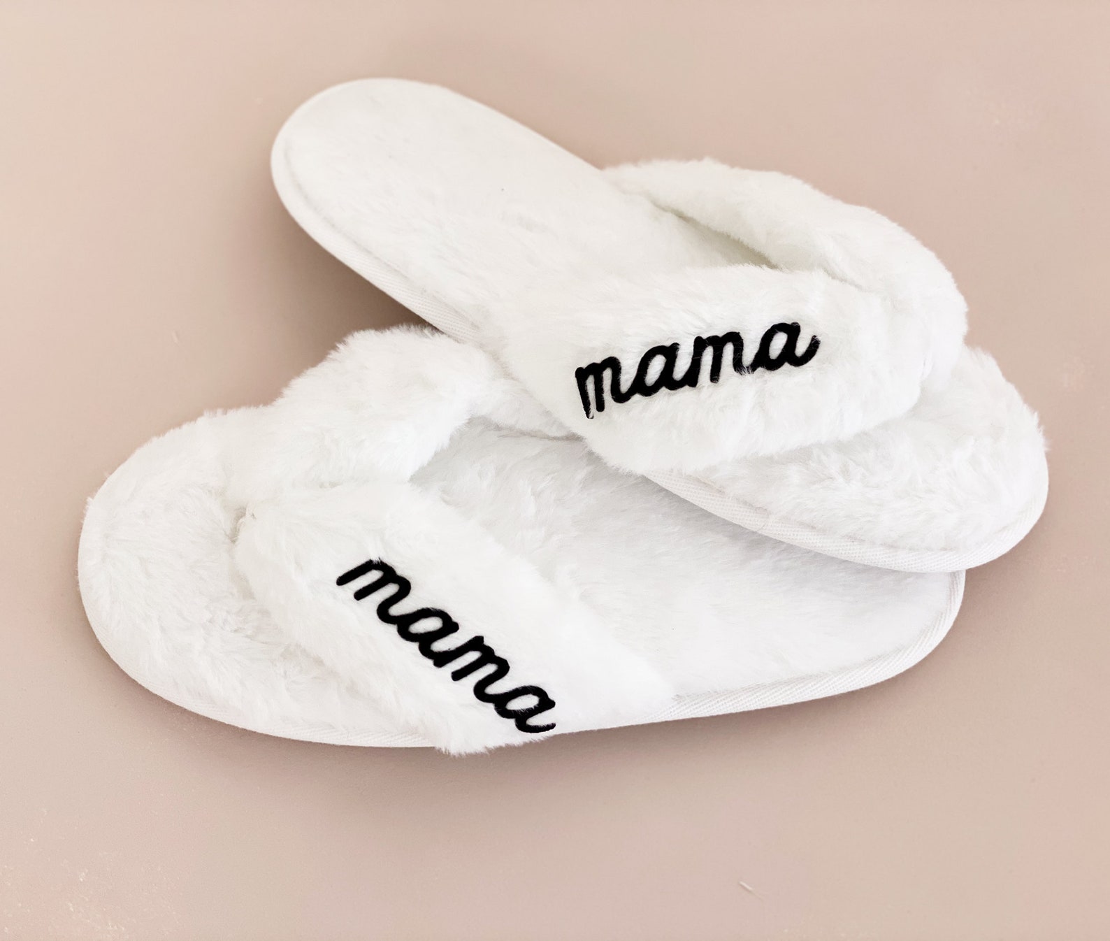 Mama Slippers Mother's Day Gift Idea for Mom Birthday Gift Etsy