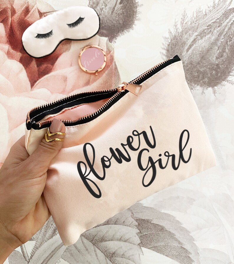 Bride Makeup Bag Bride Cosmetic Bag Bride Travel Gift Bag Etsy