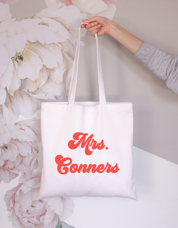 Set of 6 Personalised Wedding Hen Party names & date tote bags bride bridesmaid Set of 6 Personalised Wedding Hen Party names & date tote bags bride bridesmaid
