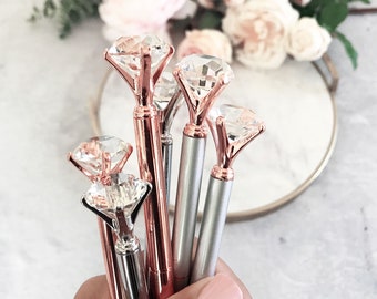 Bachelorette Party Favors Bridal Shower Favors Inexpensive Gifts Cheap Bridesmaid Gift Ideas - Bridesmaid Favors (EB3303NP) - Diamond Pens