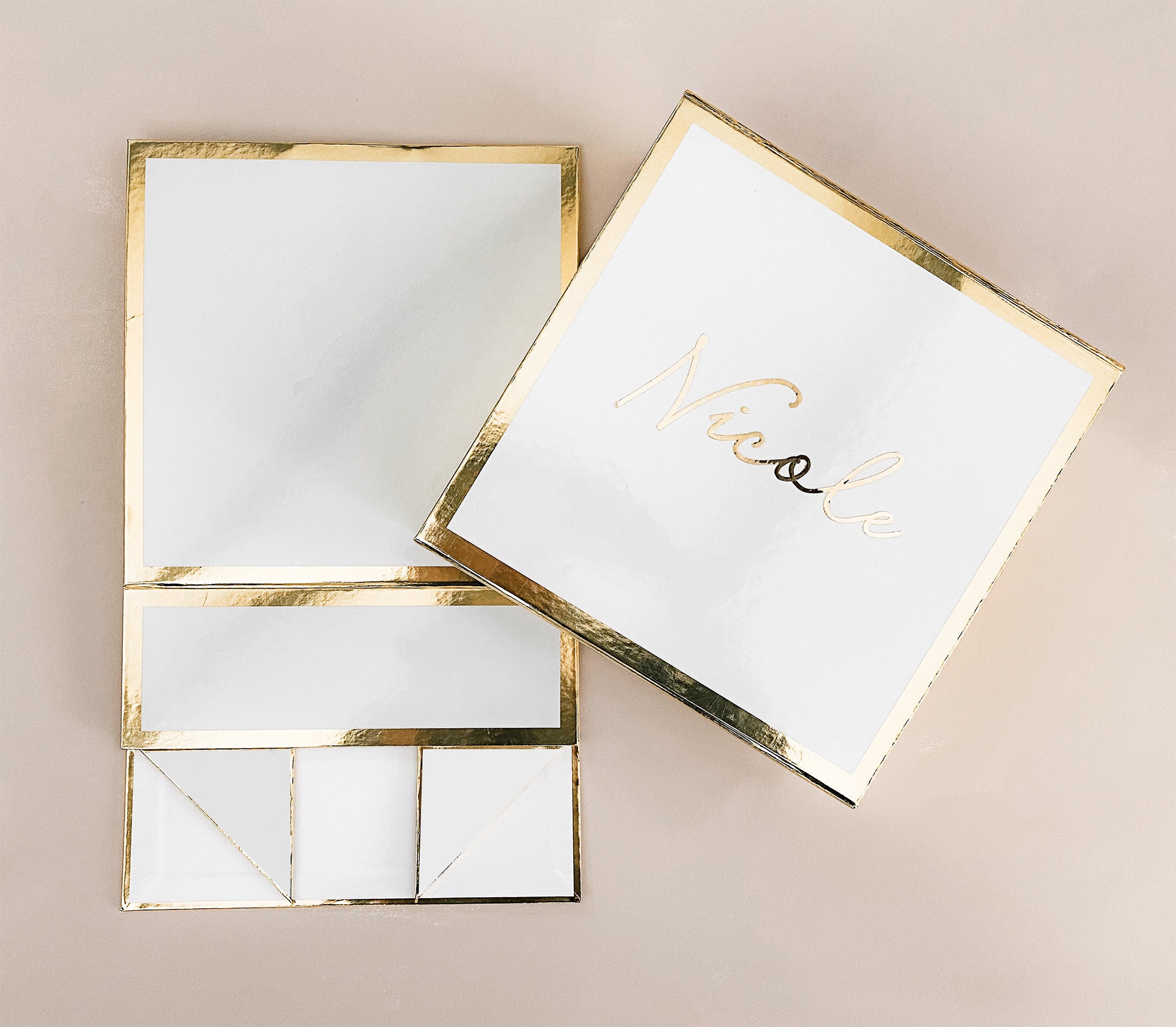 Caja de regalo grande con cinta de 13 x 9.7 x 3.4 pulgadas, caja de regalo  roja con tapa, caja de propuesta de dama de honor, caja de regalo de lujo