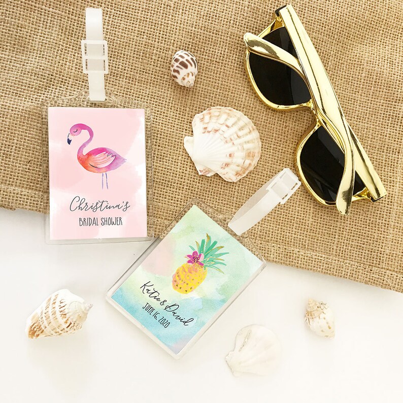 Destination Wedding Favors Luggage Tag Wedding Favors Etsy