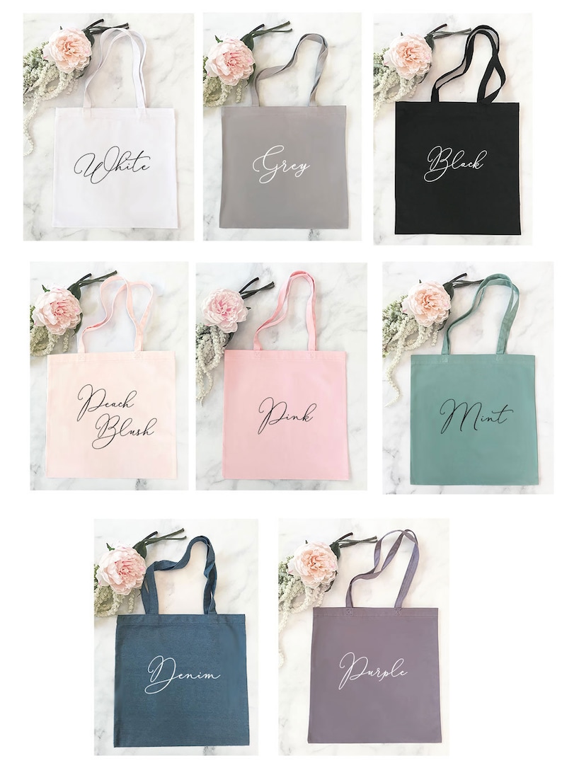 Bachelorette Party Favors Bags Bachelorette Tote Bags Canvas Etsy