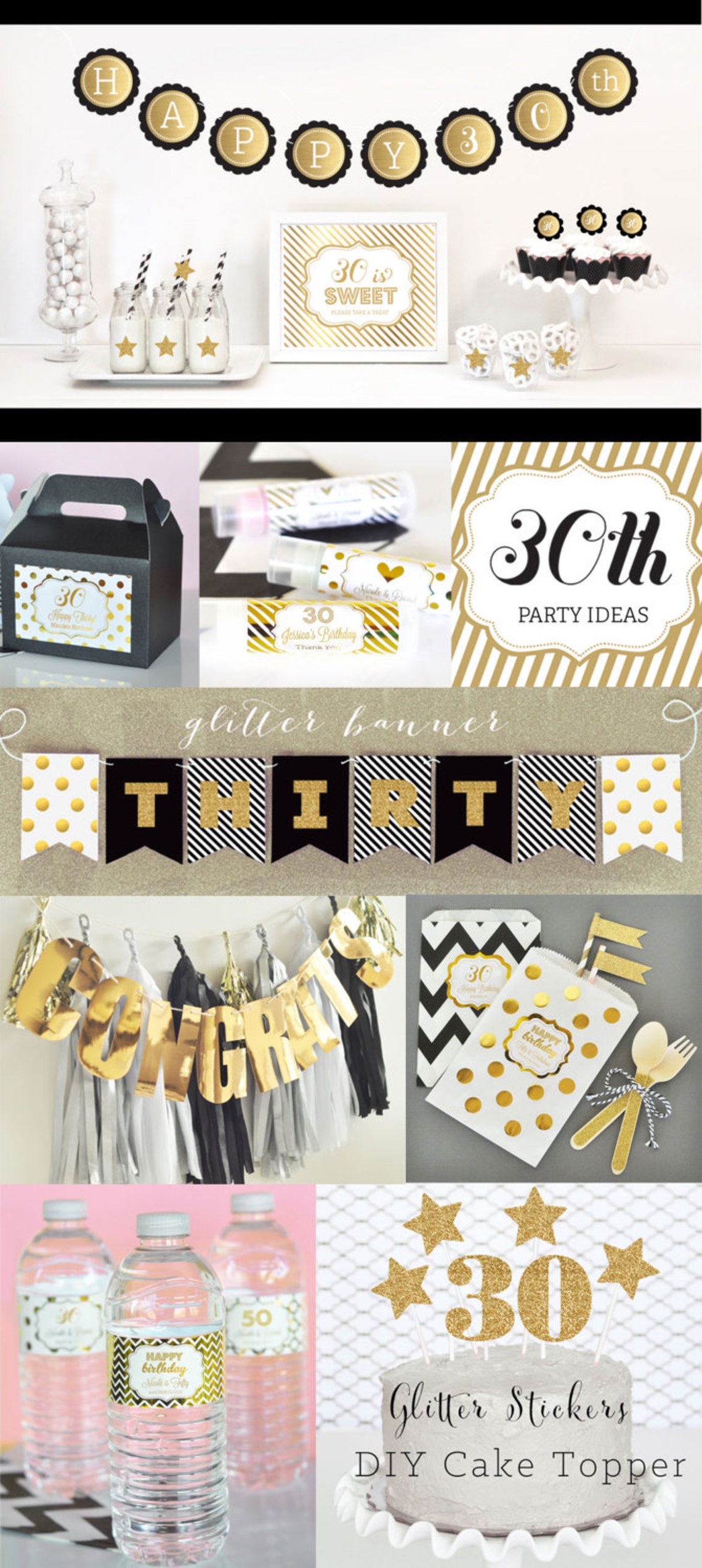 30th Birthday Favors 30th Birthday Party Favors Adult Birthday Etsy