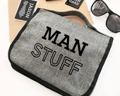 Toiletry Bag Men - Mens Gift Ideas - Travel Bag for Toiletries - Gifts for Men Birthday - Man Stuff Bag - Hanging Toiletry Bag (EB3238GM) Il_170x135