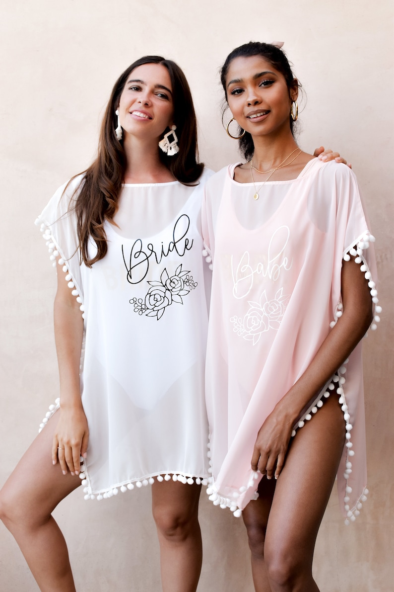bride cover up beach