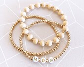 Mom Bracelet Gift Jewelry for Mom Birthday Bracelet Beaded Bracelet Mothers Day Gift for Mom from Son Daughter (EB3476MOM) Bracelet Set Il_170x135