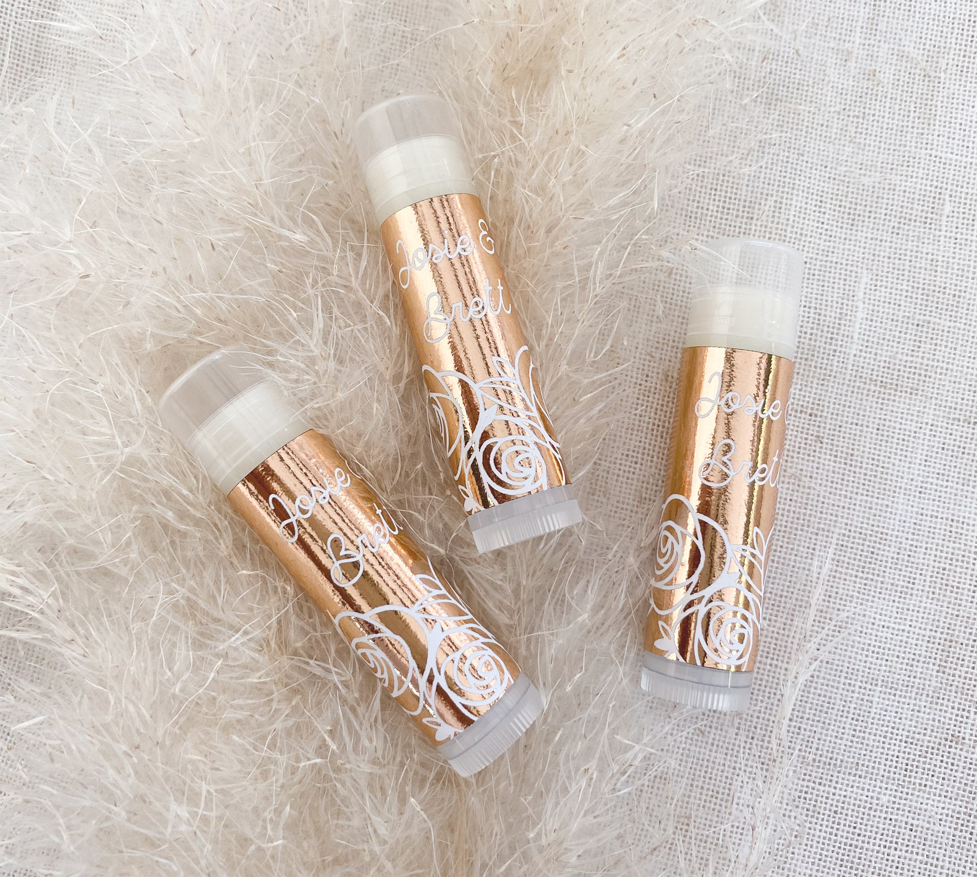 Lip Balm Wedding Favors Bridal Shower Favors  Lip Balms Unique Wedding Guest Favors Wedding Favor Ideas (EB3031FFDO) - 16| pcs