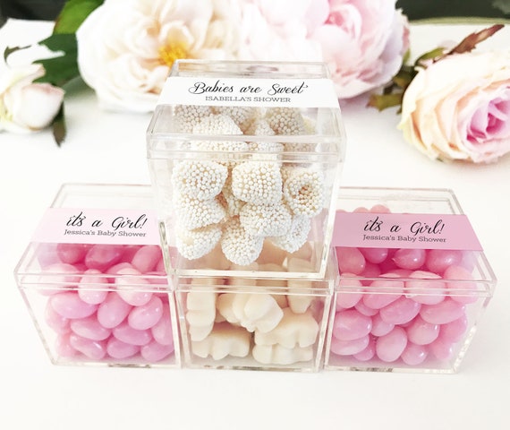 Baby Shower Favor Boxes Girl Baby 