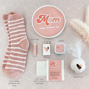 Mother's Day Gift Box Set Retro Mom Gift Set Mother's Day Gift Idea Ready To Ship Gift Set Gift for Mom EB3250RMOM image 3