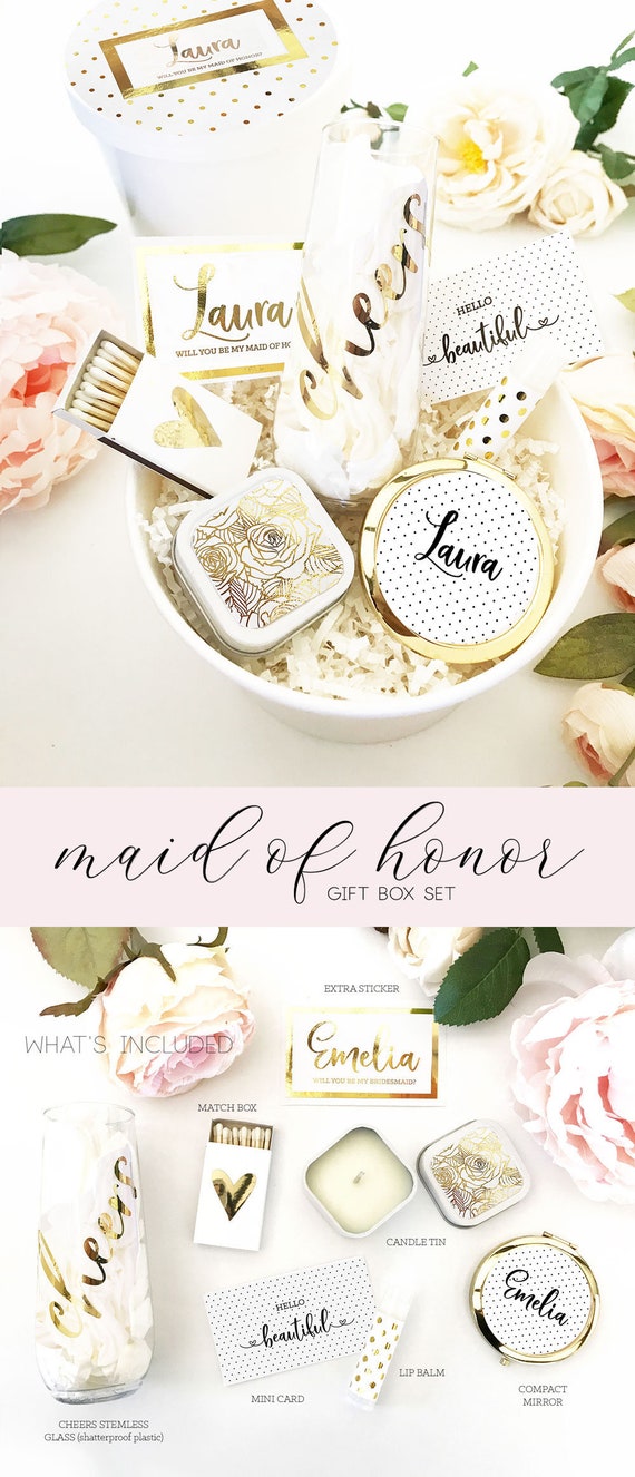 extra gift for maid of honor