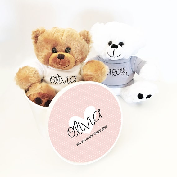 flower girl bear