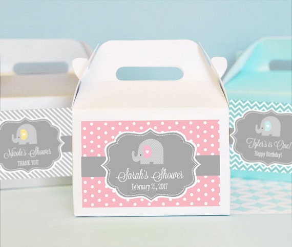 baby shower elephant favors