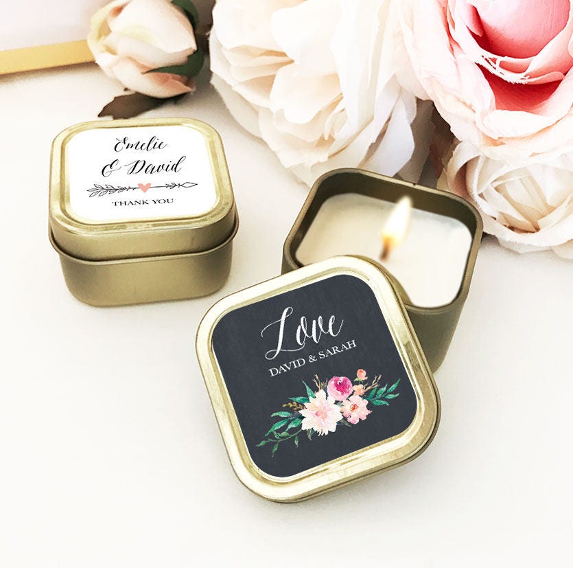  Personalized Wedding Favor Candle Wedding Favors For 