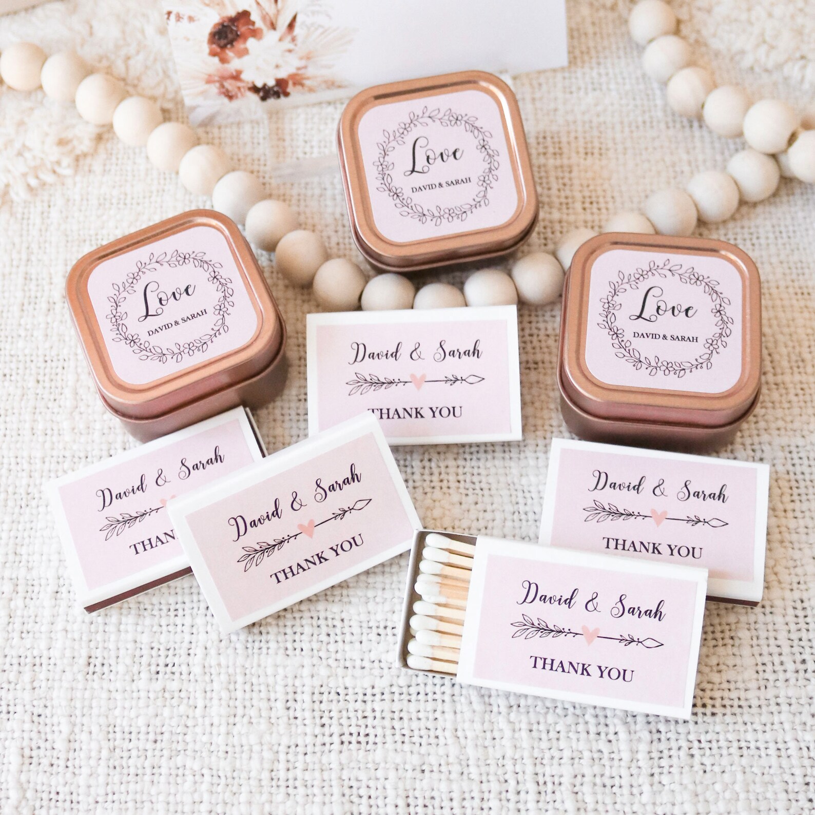 Wedding Matchbooks Personalized Matchbooks the Perfect Etsy