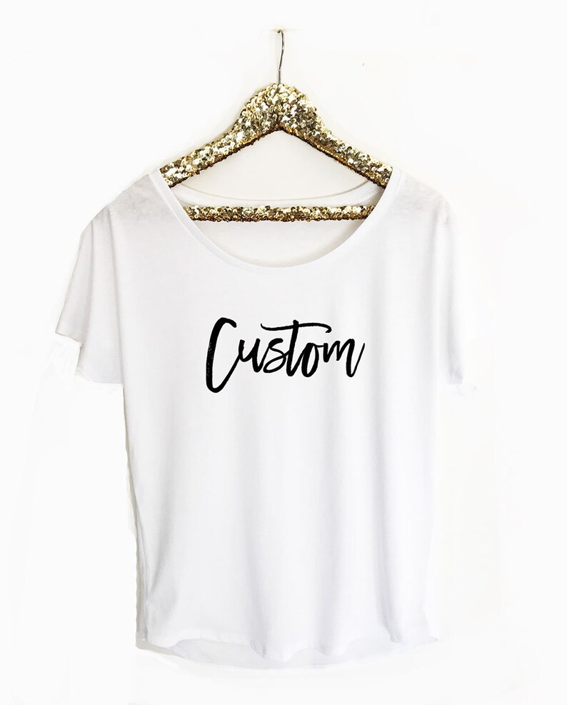 Hashtag Shirt Custom Shirts for Women Personalized Shirts Gold Etsy