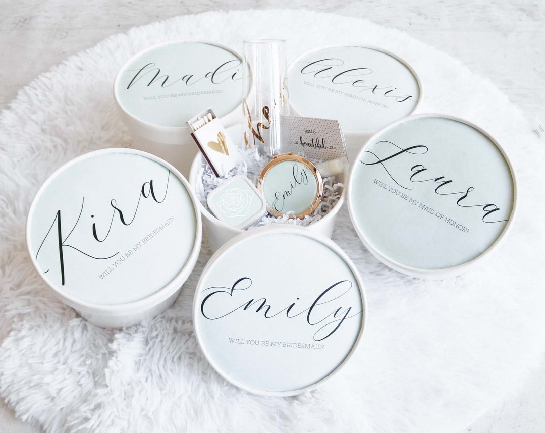 Mint Bridesmaid Proposal Gift Box Mint Bridesmaid Gift Box Mint