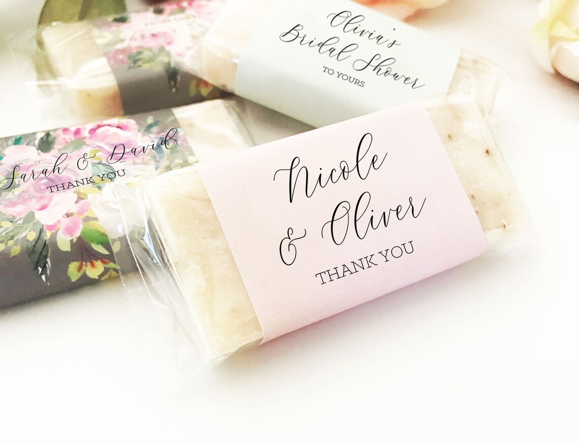 Wedding Soap Favors