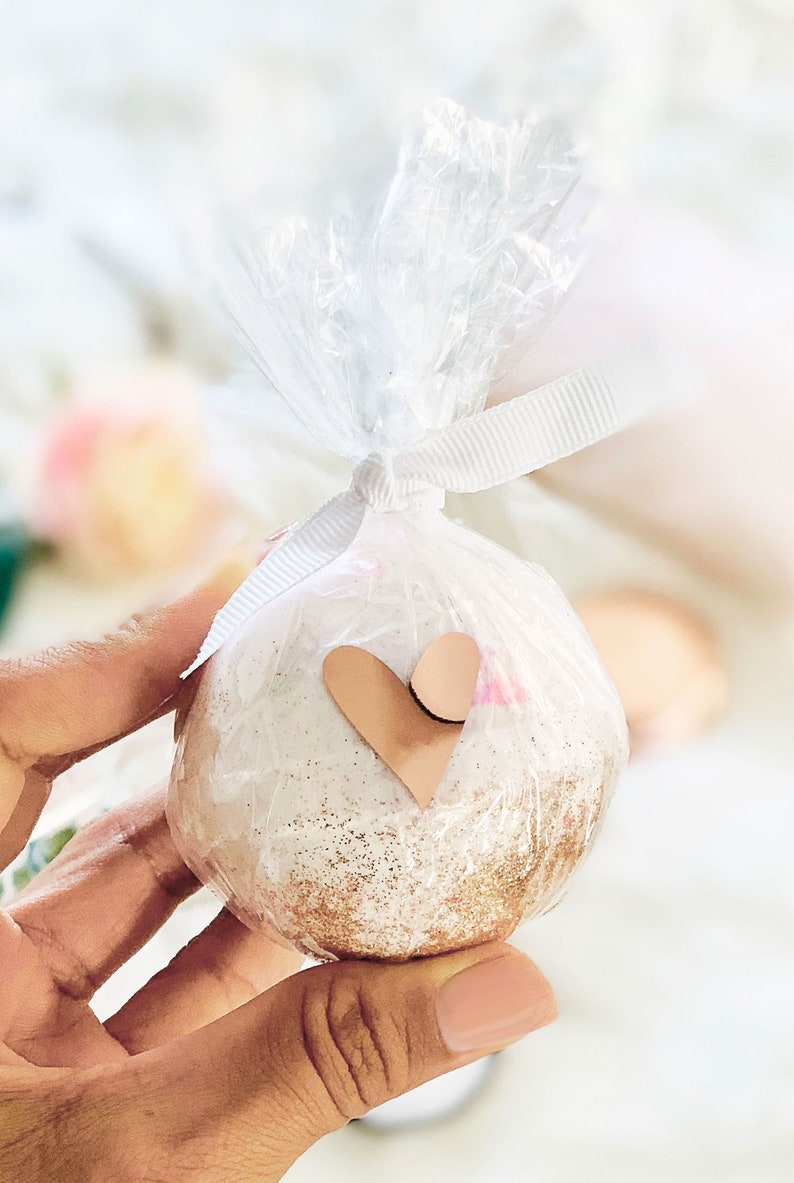 Bath Bomb Favors Bridal Shower Favors Personalized Bridal Etsy