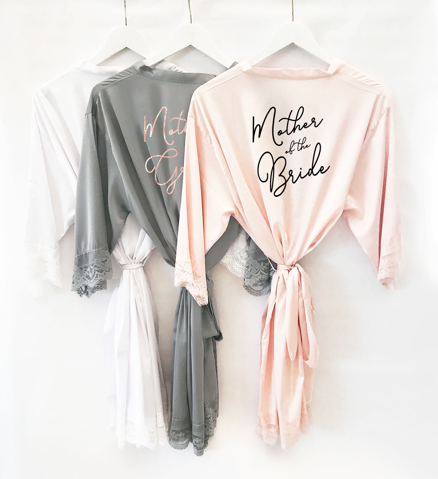 Mother of the Bride Robe Mother of the Groom Robe Mother of the Bride Gift from Daughter Mother of Bride Gift Ideas Lace Robe (EB3260WD)