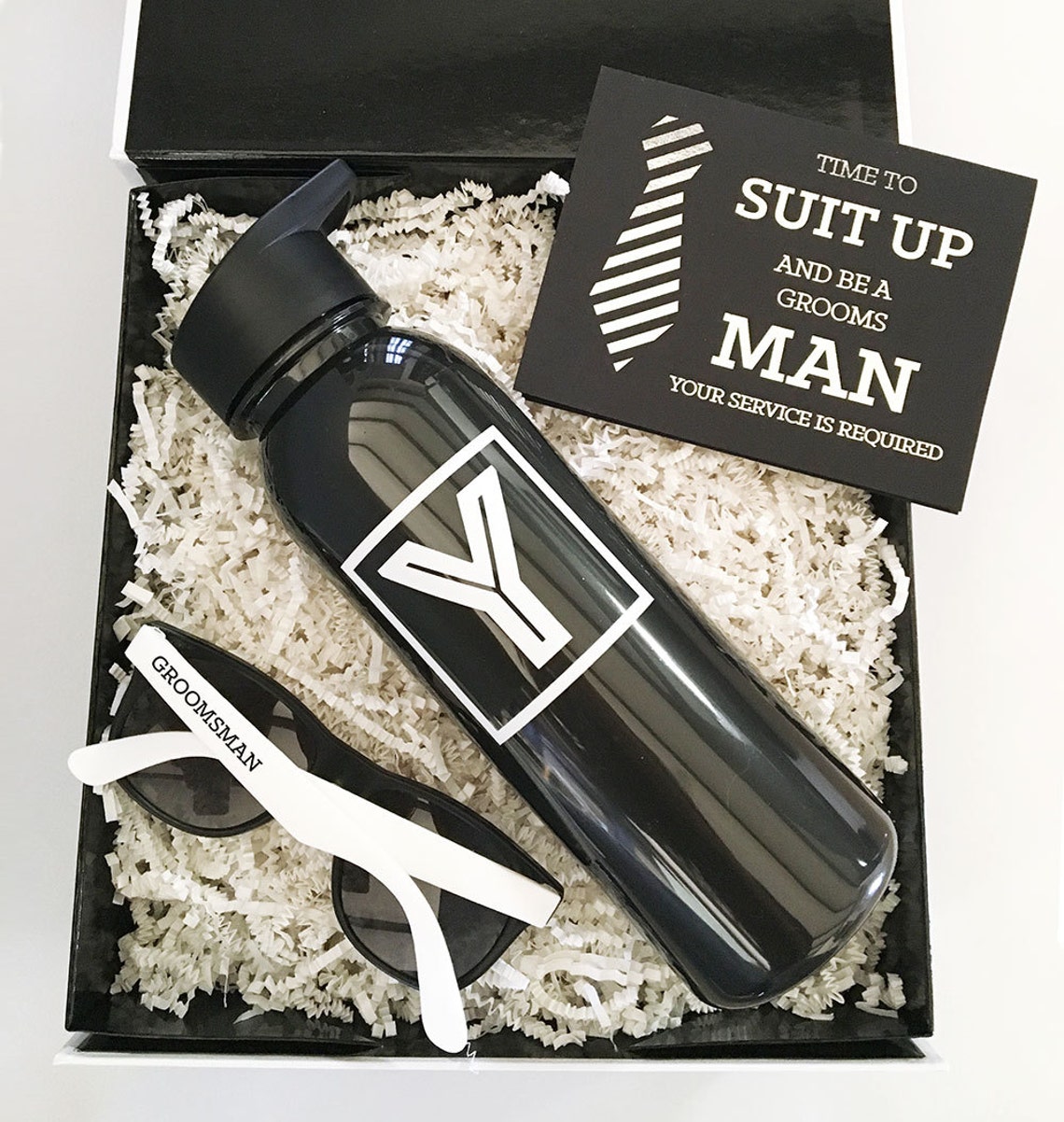 Groomsmen Gift Ideas Personalized Sports Water Bottle Etsy