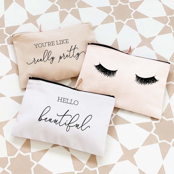 Cute Makeup Bags Etsy