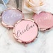 Bachelorette Party Favors -  Bachelorette Party Gifts - Bridesmaid Gifts - Mirror Compact Favors - Personalized Gifts for Women (EB3166AD)