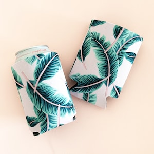 Tropical Can Coolers Bachelorette Bridesmaid Can Coolers Bridesmaid Coozies Tropical Bachelorette Party Favors (EB3255TPP)