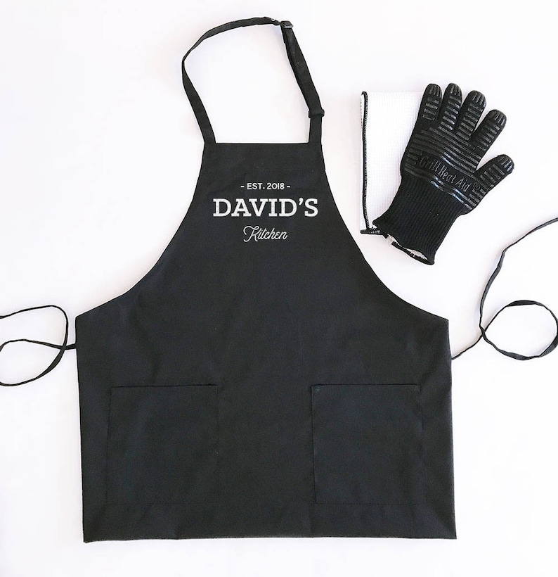 Mens Aprons customized Aprons for Men Personalized Mens Etsy