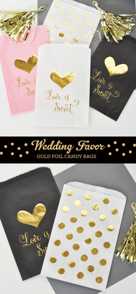 Paper Candy Bags Wedding Favor Candy Bags Wedding Candy Buffet Bags