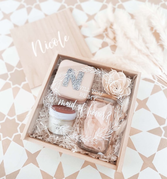 Etsy maid of honor cheap proposal