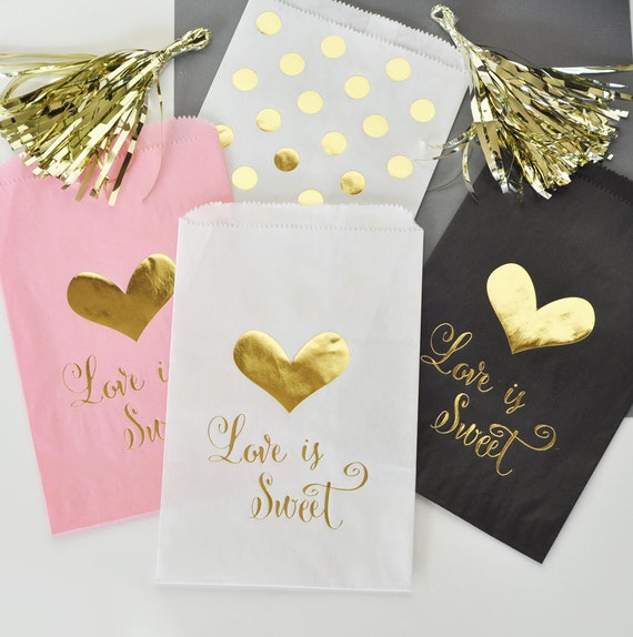 Amazoncom Wedding Candy Bags Wedding Favor Bags Natural Recycled kraft  paper Bags 5x7 Set of 25 Personalized for You  Handmade Products