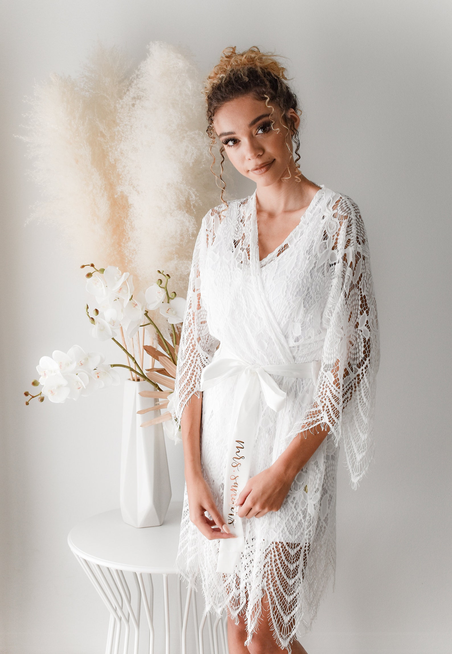 Bride Beach Robe Bride Beach Cover Up Lace Cover up Etsy