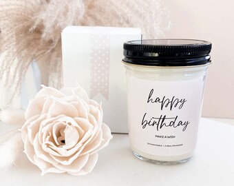 Birthday Candle Birthday Gift Idea for Her Happy Birthday Candle Gift Idea for Friends Candle Gift (EB3251BDY)