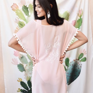 Swim Suit Cover Up Pool Cover Up Bridesmaid Swim Cover Bachelorette Swim Cover Up Beach Bachelorette Gifts Tropical Beach Cover (EB3339FDO)